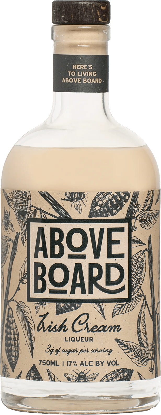 Above Board Irish Cream Liqueur - NoBull Spirits