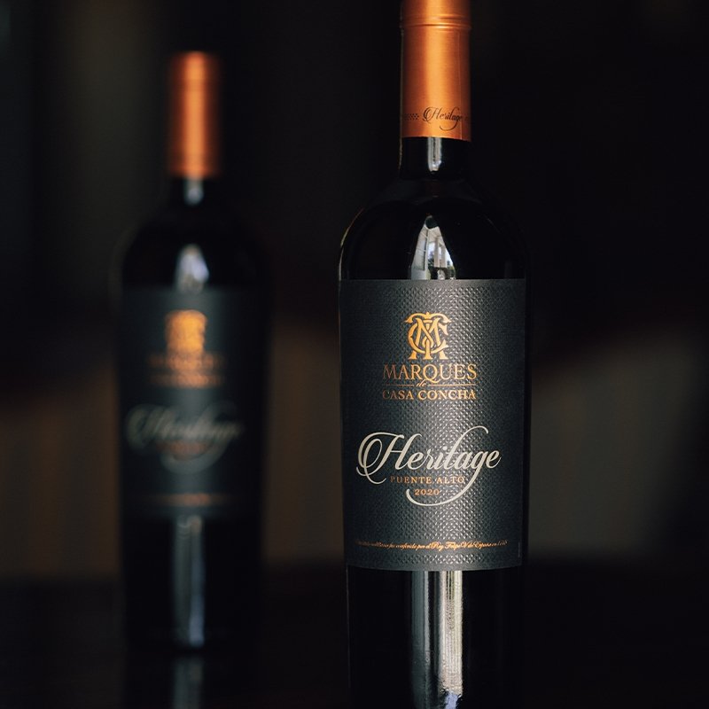 Marques de Casa Concha Heritage Puente Alto 2020 Red - NoBull Spirits