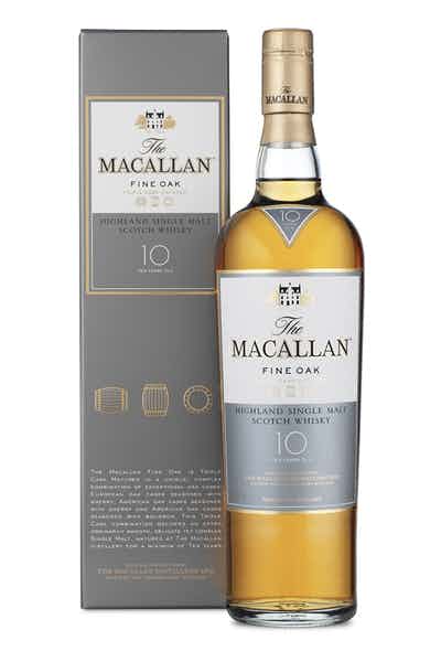 The Macallan 10 Year Fine Oak Single Malt Scotch Whisky - NoBull Spirits