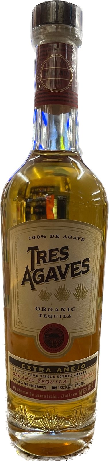 Tres Agaves Organic Single Barrel Extra Anejo Tequila *Limited Release* - NoBull Spirits
